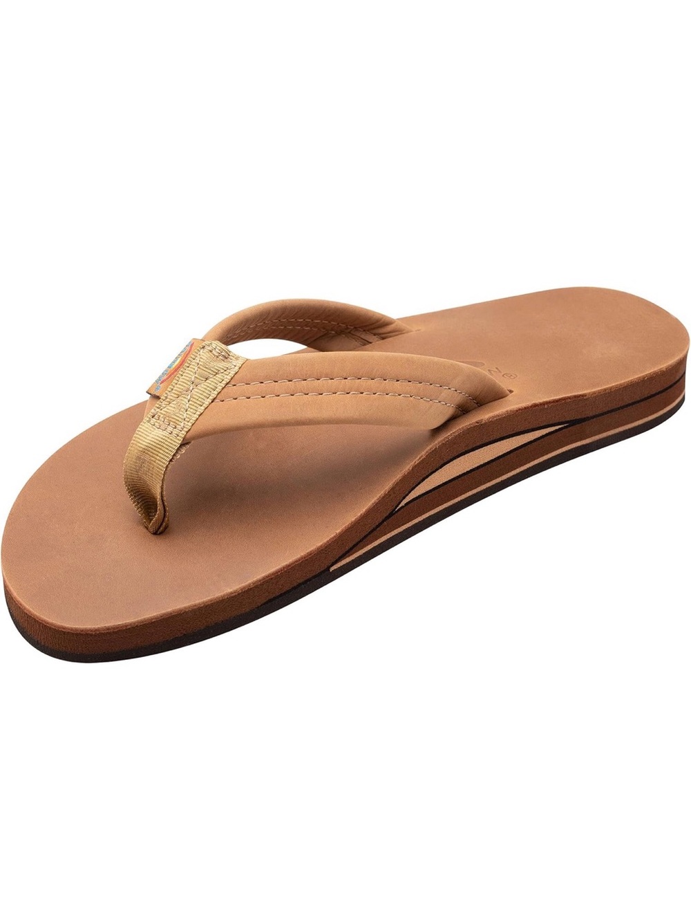 Rainbow Buckskin Men's Flip Flop Sandal Size 13.5-15 no tags but never worn